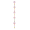 Pink Flower Lampwork Glass Bead Mix by Bead Landing™
